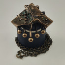 Valo-koru | Hannu Ikonen | Finnish vintage jewelry Pendant  | Necklace | Bronze