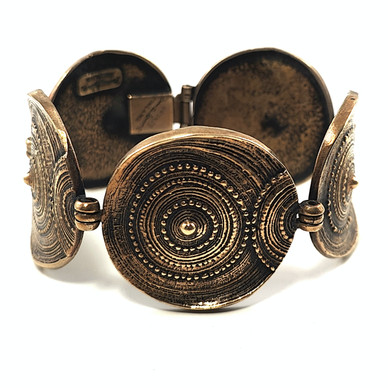 Turun hopea oy | Jorma Laine | (big)  CHIC Bracelet | BRONZE 