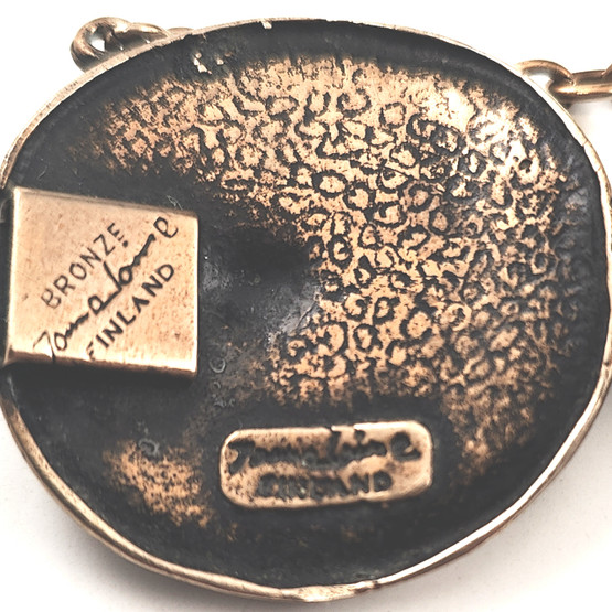 Turun hopea oy | Jorma Laine | (big)  CHIC Bracelet | BRONZE 