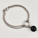 Kalevala Jewelry | ´Bubble´-Bracelet  | Black Onyx |Sterling
