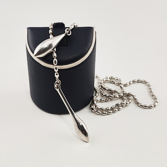 Kalevala Jewelry | Design by Kirsti Doukas |  'Doris' NECKLACE |  Sterling