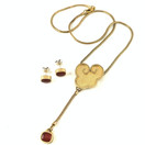 Kalevala Jewelry | ´Turandot´ jewelry SET | Necklace + earrings | Bronze