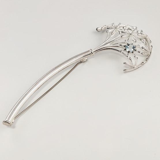 Kalevala Jewelry | ´a Woman's Voice´-Brooch | TOPAZ |  Sterling