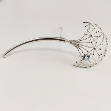 Kalevala Koru | Naisen Ääni -Solki | topaasi | Hopeaa