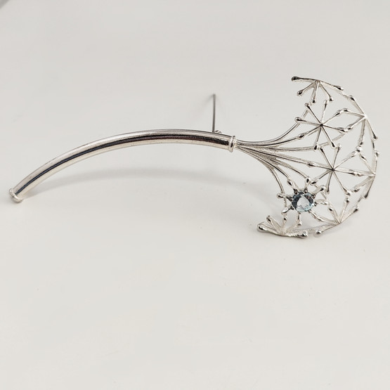 Kalevala Jewelry | ´a Woman's Voice´-Brooch | TOPAZ |  Sterling