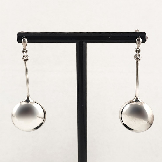 Kultasepät Salovaara ky | design by K.Sara | Finnish Vintage Earrings | 925 Sterling 