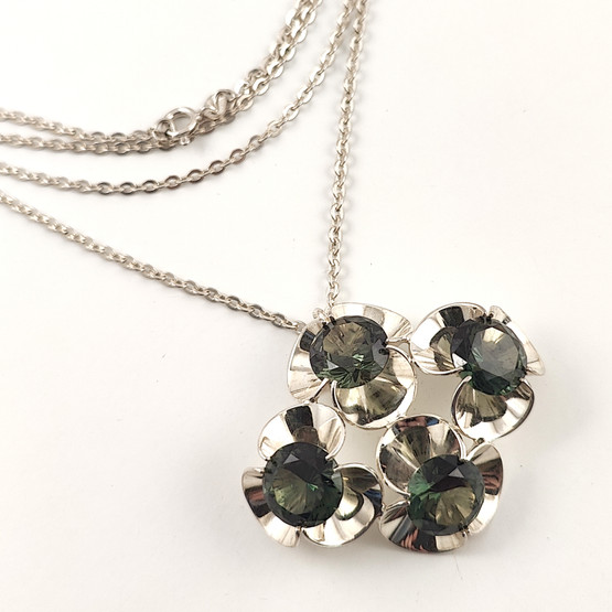 Kupittaan jewelry | Elis Kauppi | Finnish vintage Pendant | Necklace  | Sterling -74