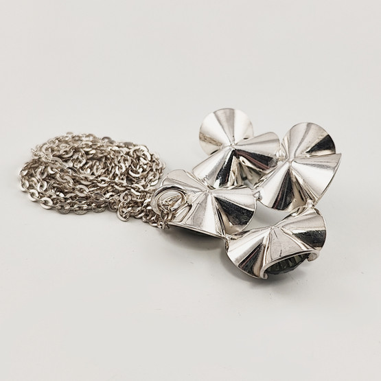 Kupittaan jewelry | Elis Kauppi | Finnish vintage Pendant | Necklace  | Sterling -74