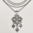 Kalevala Jewelry |  ´Karjalainen nauhapunos´ NECKLACE | Sterling  -86
