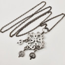Kalevala Jewelry |  ´Karjalainen nauhapunos´ NECKLACE | Sterling  -86