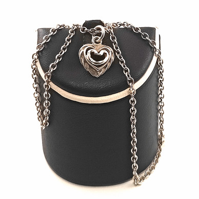 Kalevala Koru | (pieni) Talon Sydän Riipus |  Kaulakoru | Hopeaa