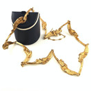 Lapponia | Björn Weckström | Maariankämmekät  KÄÄTY | kaulakoru | 14k kultaa -85