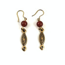 Kalevala Koru | KARELIA Korvakorut | Karneolit | Pronssia