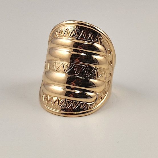 Kalevala Koru | PERNIÖN Sormus | 19mm | 14k Kultaa | -98