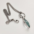 AAL | Rannekoru | ranneketju vaalean sinisellä kivellä | 925 Hopeaa 