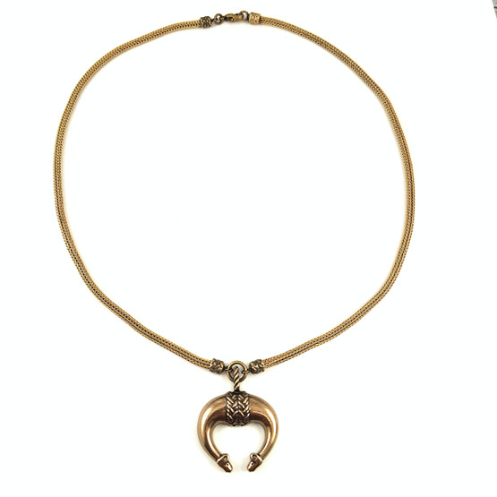 Kalevala Koru | Hirvenpää -Kääty | Kaulakoru | Pronssia