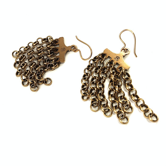 Kalevala Koru | Hämäläinen juhlakääty -korvakorut | Pronssia