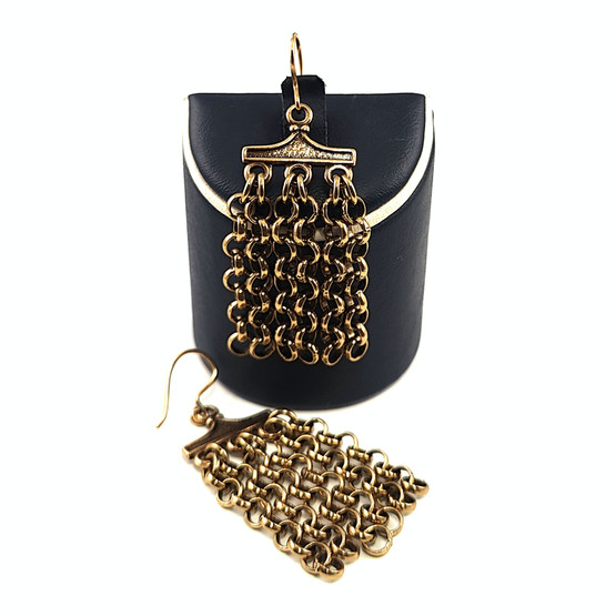 Kalevala Koru | Hämäläinen juhlakääty -korvakorut | Pronssia