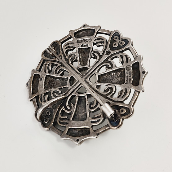 Kalevala Koru | Kuukiven koru | Riipus / Solki | Hopeaa 