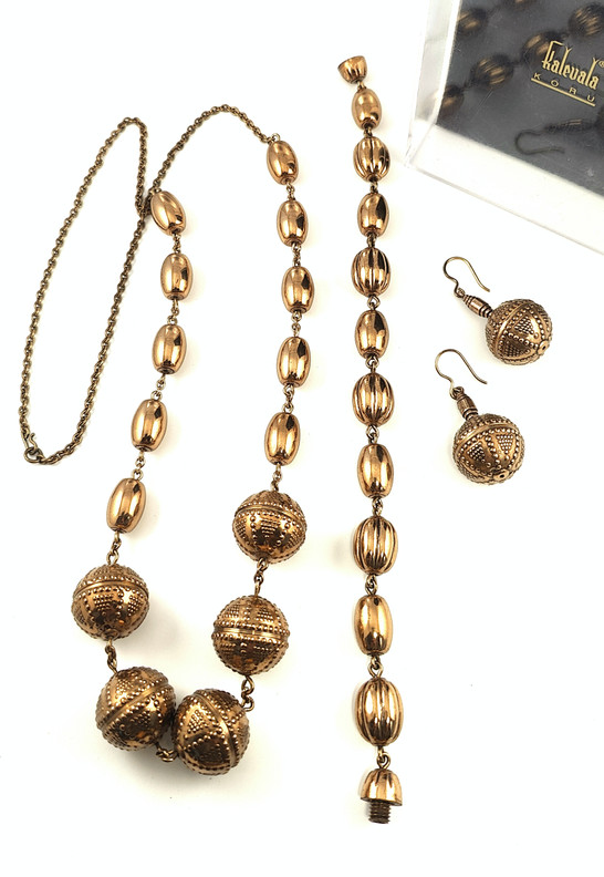 Kalevala Koru | Halikon käätykorut |  Filigraani KORUSETTI | Pronssia