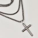 Kalevala Jewelry |  VÄINÖ -ristiriipus | Kaulakoru |  Hopeaa 