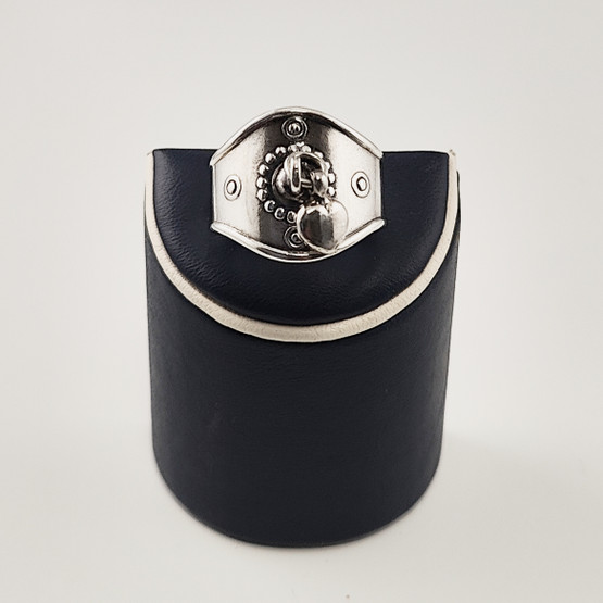 Kalevala koru |  Sydän -Sormus | heiluvalla sydämellä | 18mm | Hopeaa  