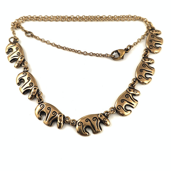 Kalevala Koru |   Karhu -kääty | Kaulakoru | Pronssia