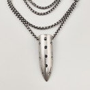 Kalevala Koru | Antti-Johan Kettunen | KORPPI riipus | Kaulakoru | Hopeaa