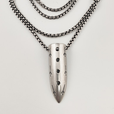 Kalevala Koru | Antti-Johan Kettunen | KORPPI riipus | Kaulakoru | Hopeaa