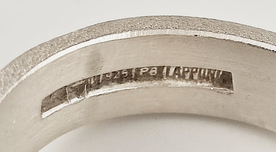 Lapponia | Björn Weckström | ZODIAC Sormus | Hopeaa -92