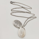 Kalevala Koru | Lapin Medaljonki | Kaulakoru |  Hopeaa