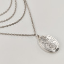 Kalevala Koru | Lapin Medaljonki | Kaulakoru |  Hopeaa