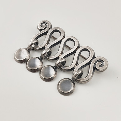 Kalevala Jewelry | KÖYLIÖ | Brooch -1275 | Silver -62