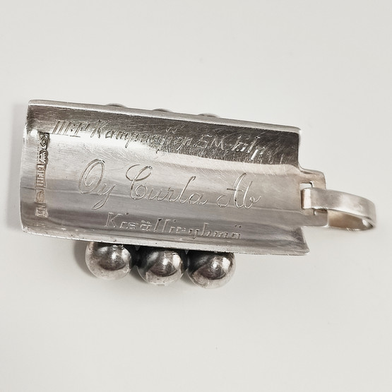 E.Granit & co.  Helsinki| Erik Granit | Riipus | Hopeaa -66