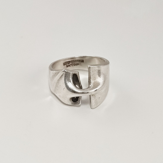 Lapponia | Björn Weckström |  STYKS  Sormus | Hopeaa -78