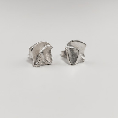 Lapponia jewelry | Björn Weckström | ' Fylgia ' earrings | Sterling 