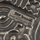 Kalevala Koru | (iso) Hannunvaakuna Riipus | Kaulakoru | Hopeaa -95