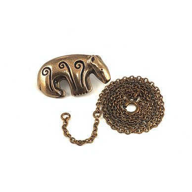 Kalevala Koru | KARHU -Solki / Riipus | kaulakoru |  Pronssia