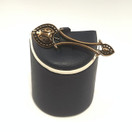 Kalevala Koru | HELINÄ -Solki | Rintakoru | Pronssia 