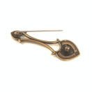 Kalevala Koru | HELINÄ -Solki | Rintakoru | Pronssia 