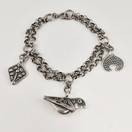 Kalevala Koru | Aarrekääty -Rannekoru | Hopeaa -97