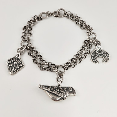 Kalevala Koru | Aarrekääty -Rannekoru | Hopeaa -97