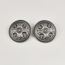 KALEVALA Koru | RÄISÄLÄN korvakorut | KLIPSIT | 925 Hopeaa -94