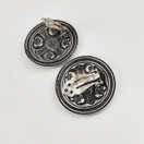 KALEVALA Koru | RÄISÄLÄN korvakorut | KLIPSIT | 925 Hopeaa -94