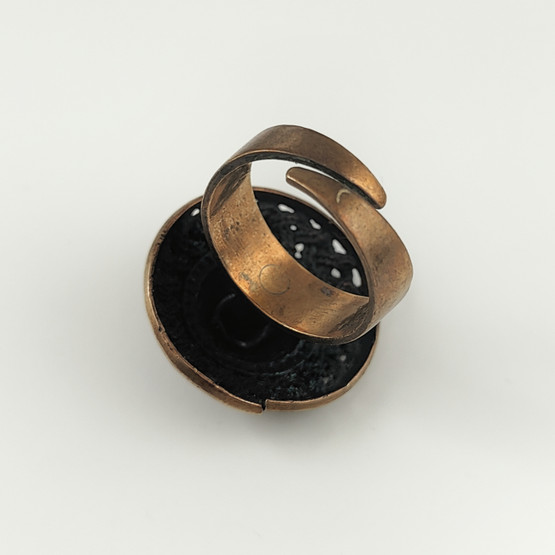 Turun Hopea oy | Pentti Sarpaneva | PUNOS -Sormus | Pronssia