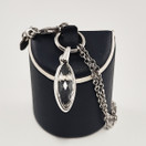 AAL | Rannekoru | ranneketju kirkkaalla kivellä | 925 Hopeaa 