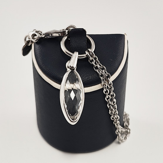 AAL | Rannekoru | ranneketju kirkkaalla kivellä | 925 Hopeaa 