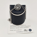 Finnfeelings / Kultakeskus oy |  Desing SAMI Laatikainen | LEIMU riipus | Kaulakoru | Hopeaa