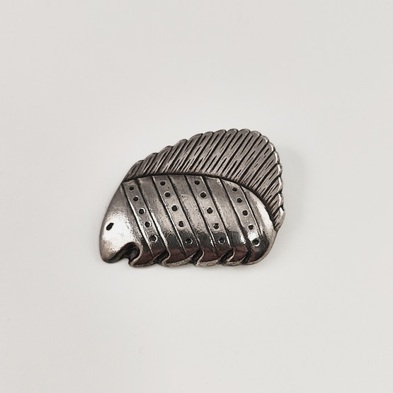 Kalevala Koru | Kirsti Ilvessalo | SIILI Solki | Rintakoru Hopeaa -97