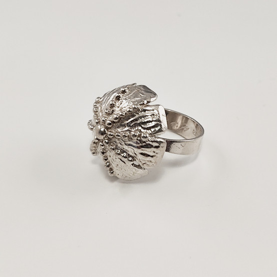 Ple, Turku | Pentti Lehtisalo | vintage Sormus | Hopeaa -71